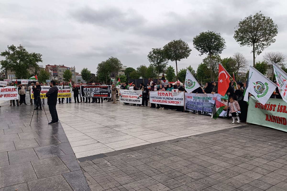 Sakarya'da Filistin'e destek