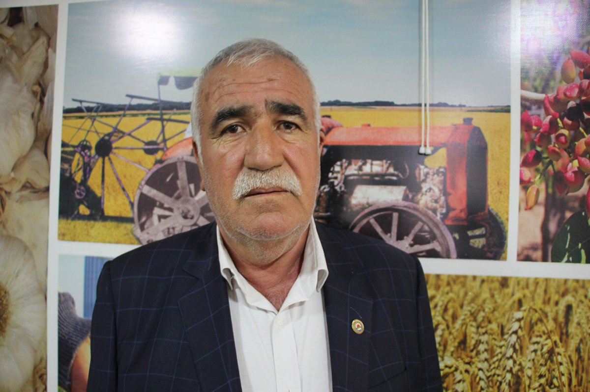 Şehitkamil Ziraat Odası Başkanı Yiğit: Çiftçi desteklenirse ürün sayısı artar