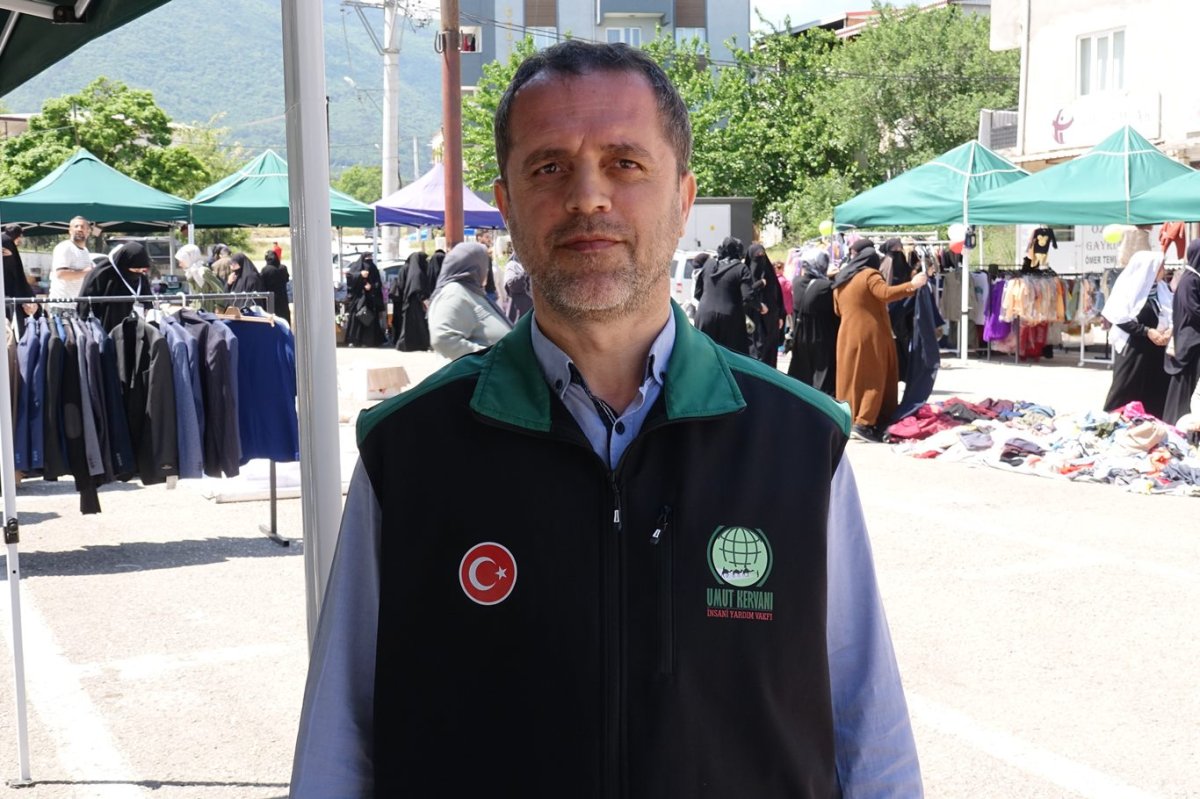 Umut Kervanı Bursa'da, Kurban Bayramı öncesi kermes düzenliyor