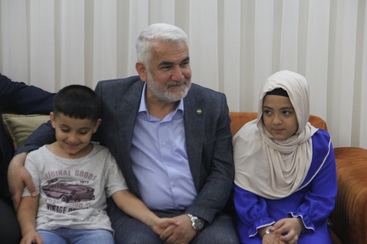 Yapıcıoğlu'ndan şehit Sacid'in ailesine ziyaret