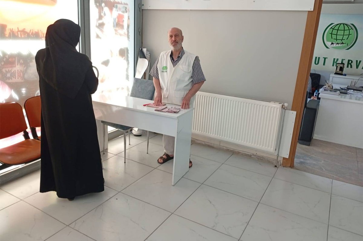 Diyarbakırlı hayırsever, umre parasını Gazze'ye bağışladı