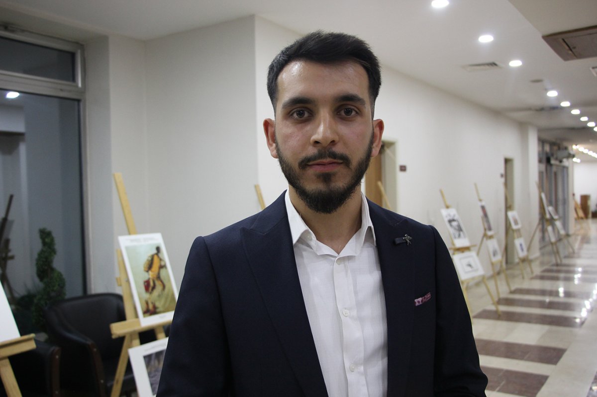 Karikatür sergisini gezen vatandaşlar: Gazze ümmetin imtihanıdır