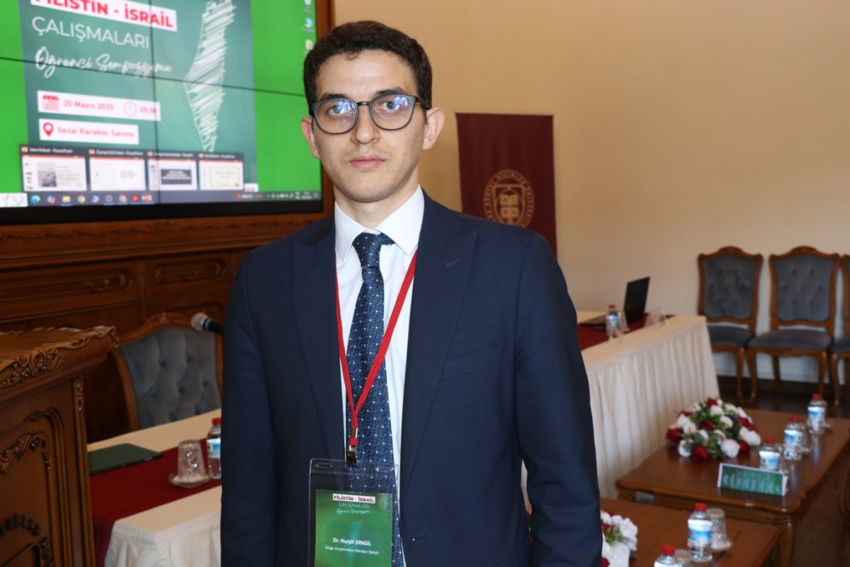 Ankara'da 'Filistin israil Çalışmaları Öğrenci Sempozyumu' düzenlendi