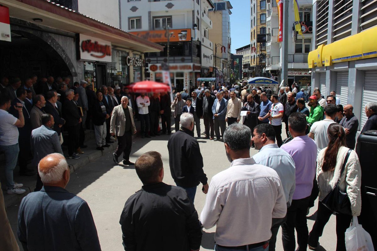 Ağrı'dan Gazze için çağrı: Siyonist işgale karşı topyekûn direniş farzdır