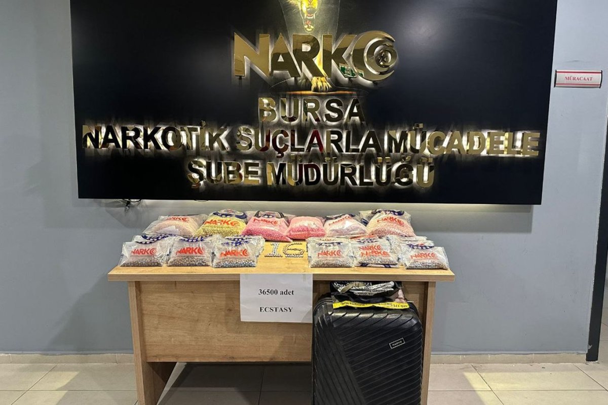 Bursa'da uyuşturucu operasyonlarında 540 tutuklama