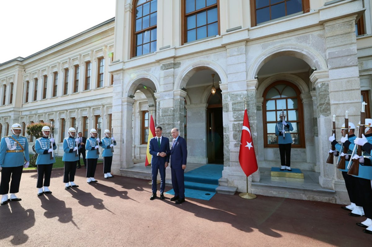Cumhurbaşkanı Erdoğan, İspanya Başbakanı Sanchez ile görüştü