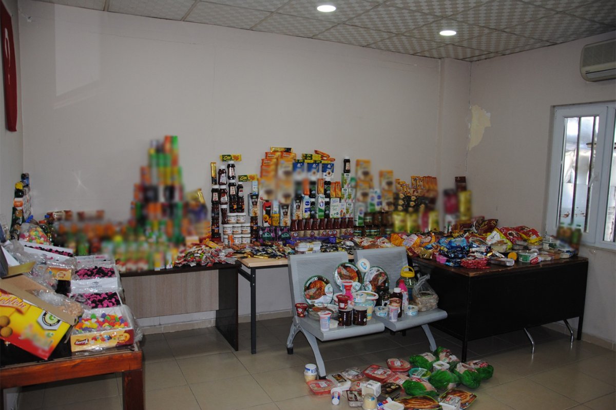Şanlıurfa'da market denetiminde tarihi geçmiş gıda ürünleri ele geçirildi