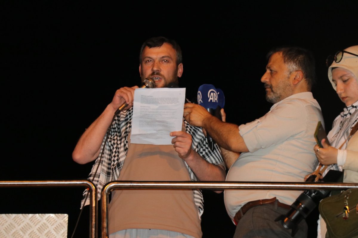 Ankara'da "Tek Gündem: Gazze" sloganıyla yürüyüş düzenlendi