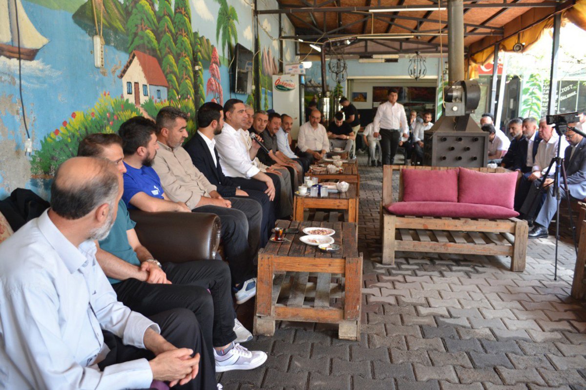 HÜDA PAR Milletvekili Serkan Ramanlı Bursa'da esnafı dinledi, vatandaşla buluştu
