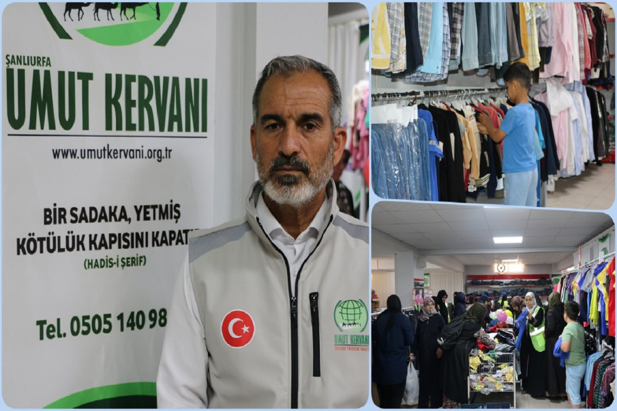 Umut Kervanı'nda çocukların bayramlık sevinci