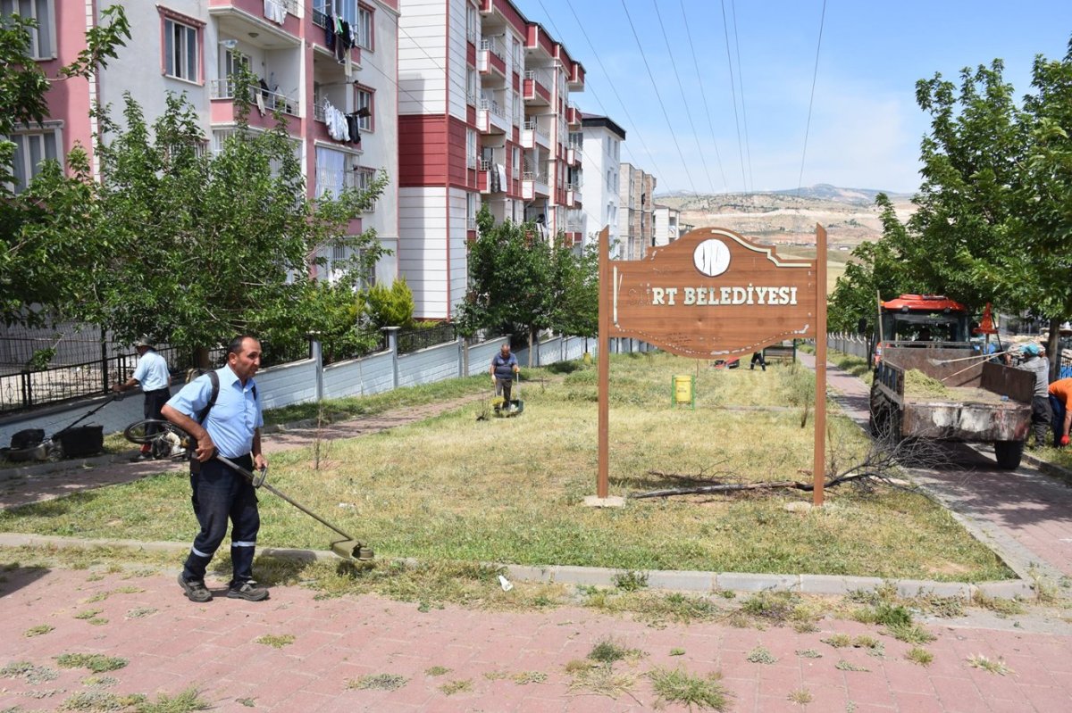 Siirt Belediyesi'nden kapsamlı bakım ve onarım hamlesi