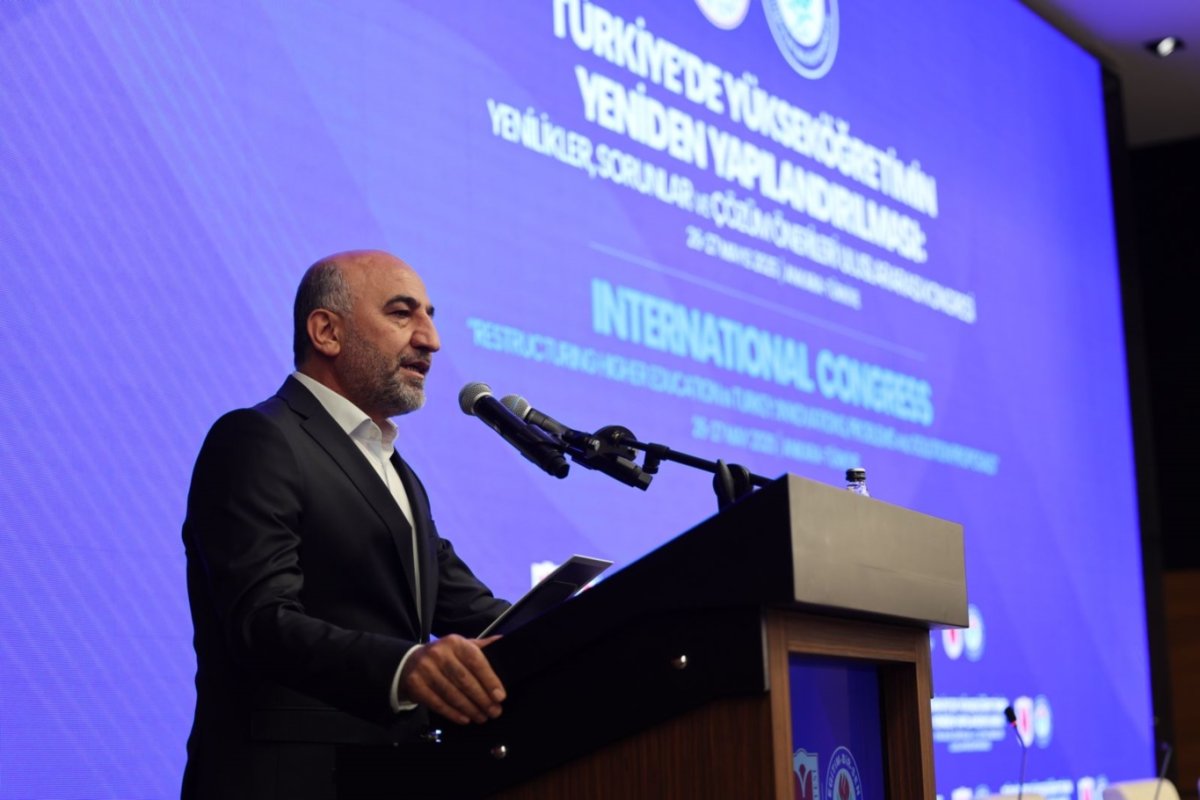 Yükseköğretimin geleceğinin tartışıldığı uluslararası kongrenin ilk günü tamamlandı