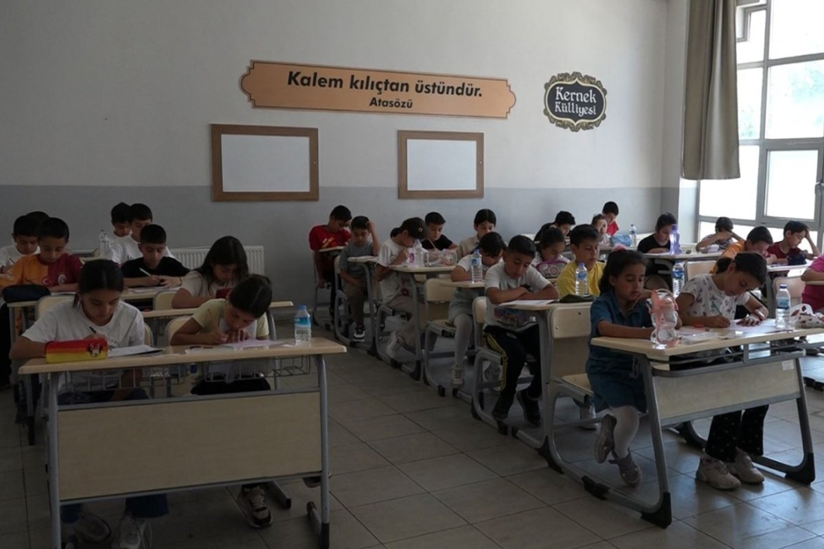 Malatya'da semt konakları öğrenci seçme sınavı yapıldı