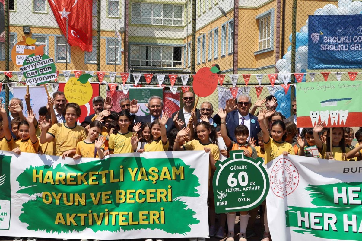 Bursa’da "Sağlıklı Çocuk, Sağlıklı Gelecek" programı başladı