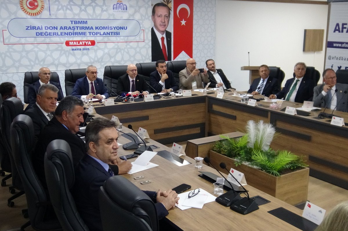 TBMM Zirai Don Araştırma Komisyonu Malatya'da bir araya geldi
