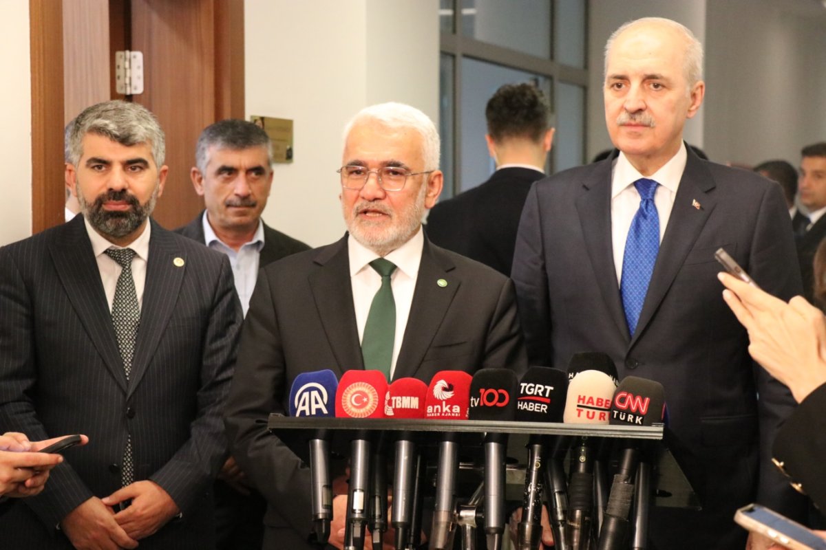 HÜDA PAR Genel Başkanı Yapıcıoğlu: TBMM Başkanlık seçiminde adayımız Numan Kurtulmuş
