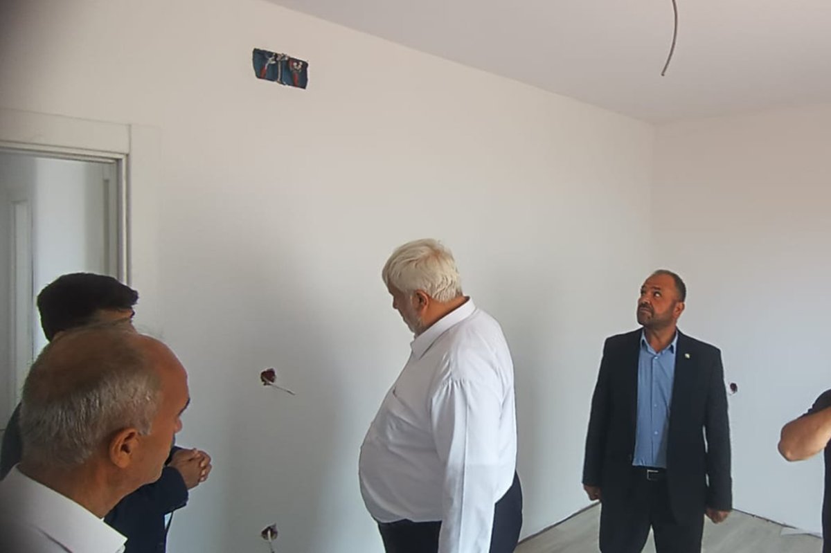 HÜDA PAR heyeti Kahramanmaraş'ta deprem konutlarını yerinde inceledi