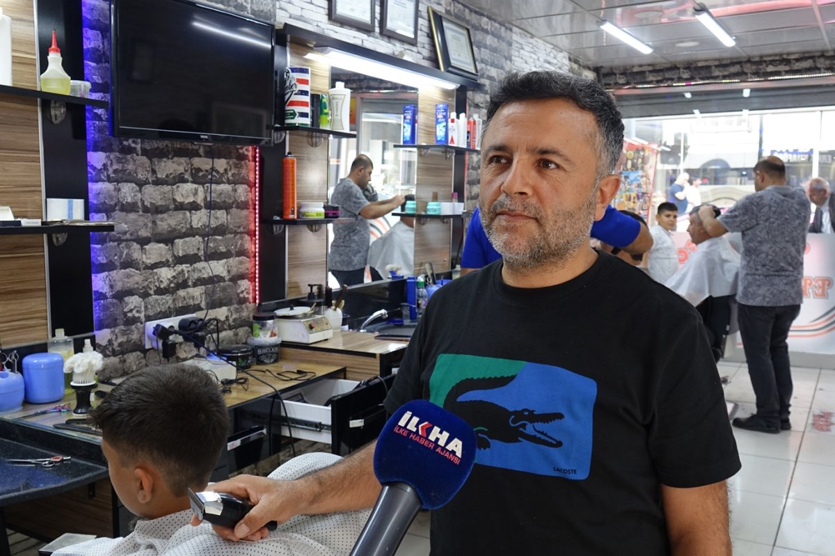 Bayram öncesi kuaförlerde yoğun mesai