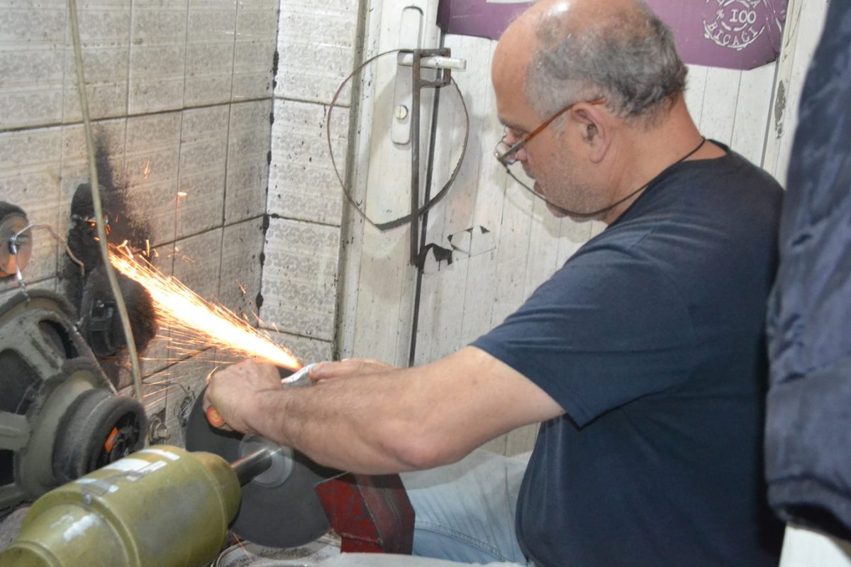 Bursa'da bayram öncesi bıçak yoğunluğu