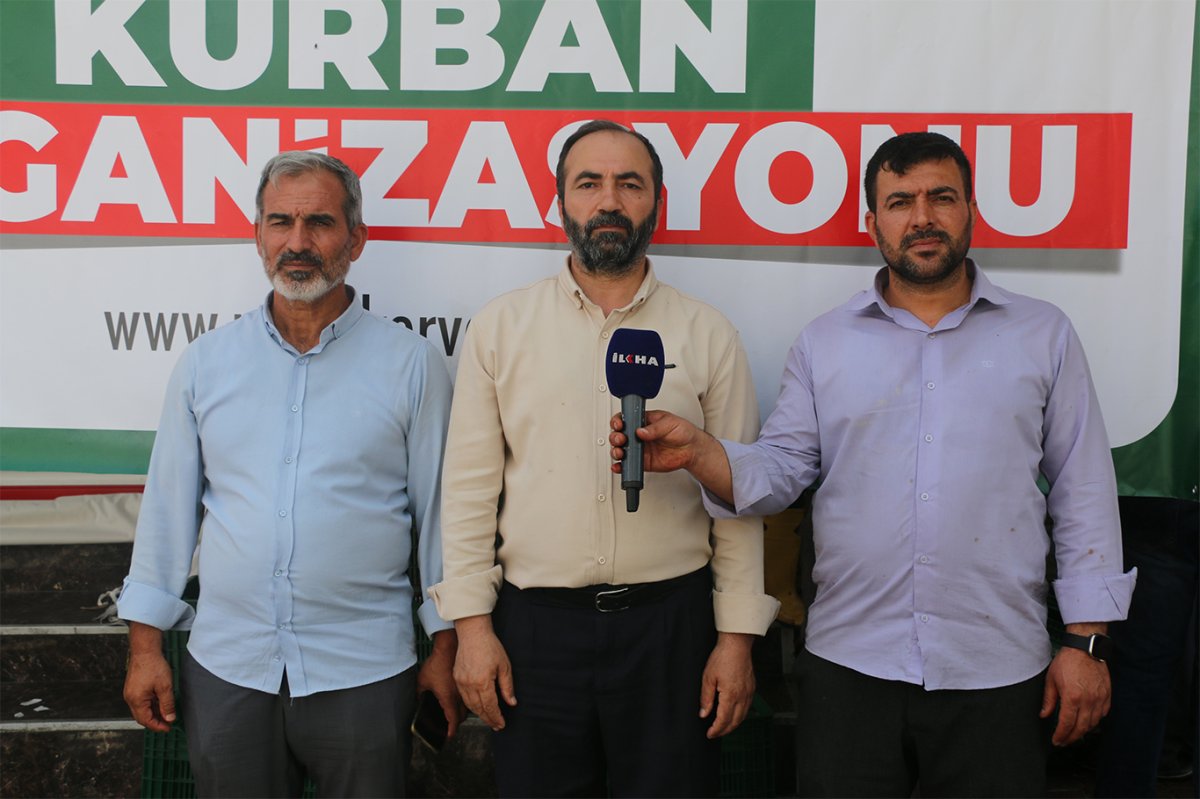 Umut Kervanı Şanlıurfa’da kurban kesimi gerçekleştirdi