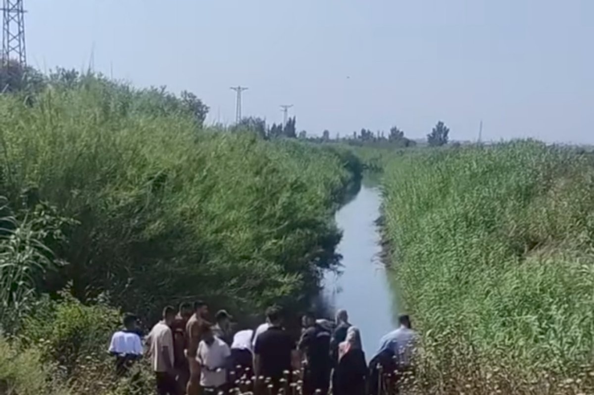 Adana'da serinlemek için suya giren iki kişiden biri kayboldu