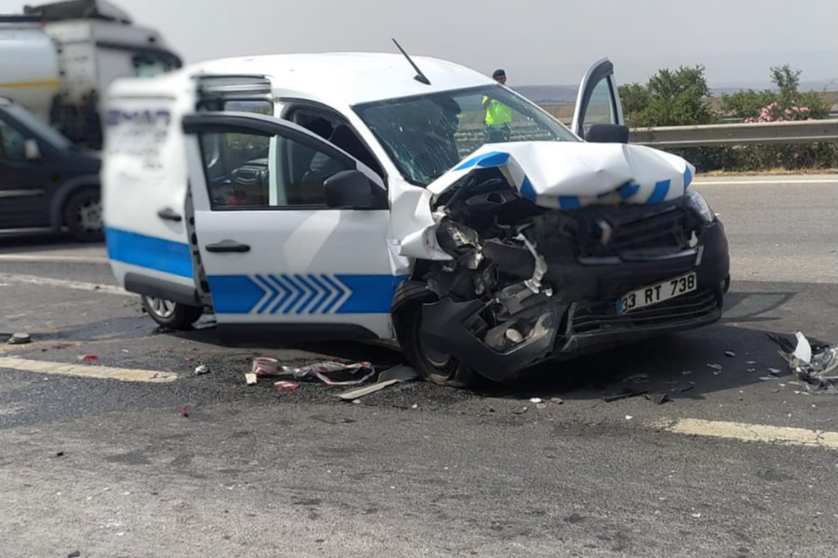 Gaziantep'te trafik kazası: Bir ağır yaralı