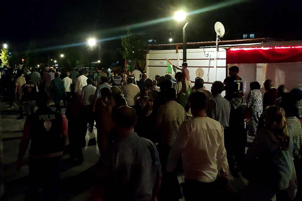 Malatya'da binlerce kişilik "Küresel Vicdan Yürüyüşü"