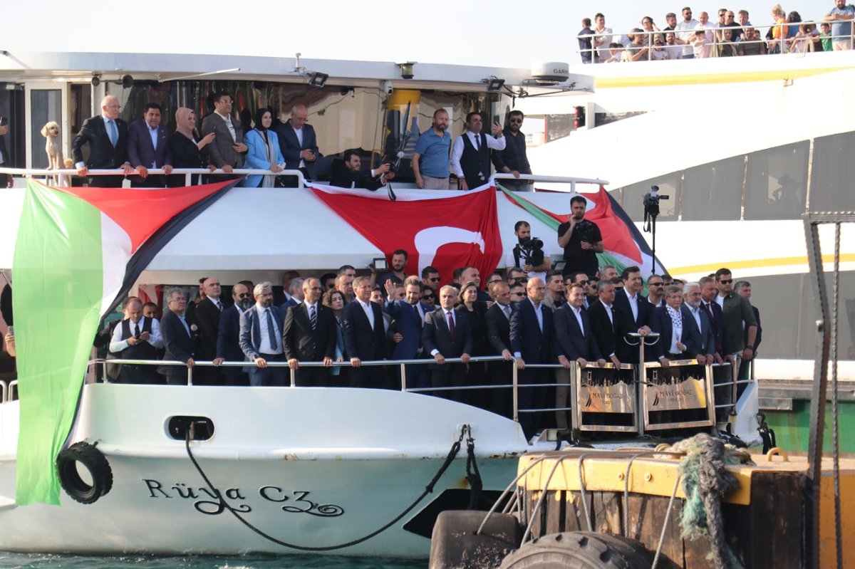 Özgür Gazze Mitingi'nde siyasilerden ortak çağrı: Somut adımlar atılmalı