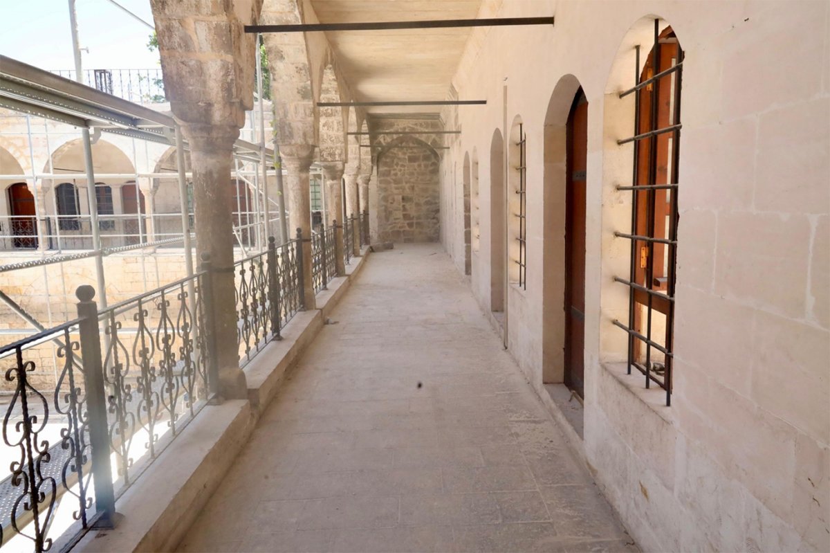 Şanlıurfa'da Barutçu Hanı’nda restorasyon çalışmaları başladı