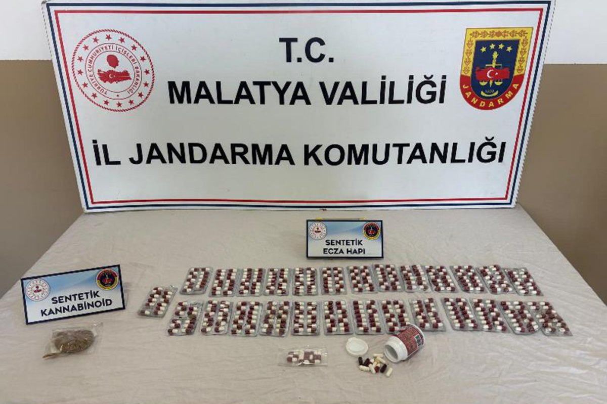 Malatya'da uyuşturucu operasyonu: 4 gözaltı
