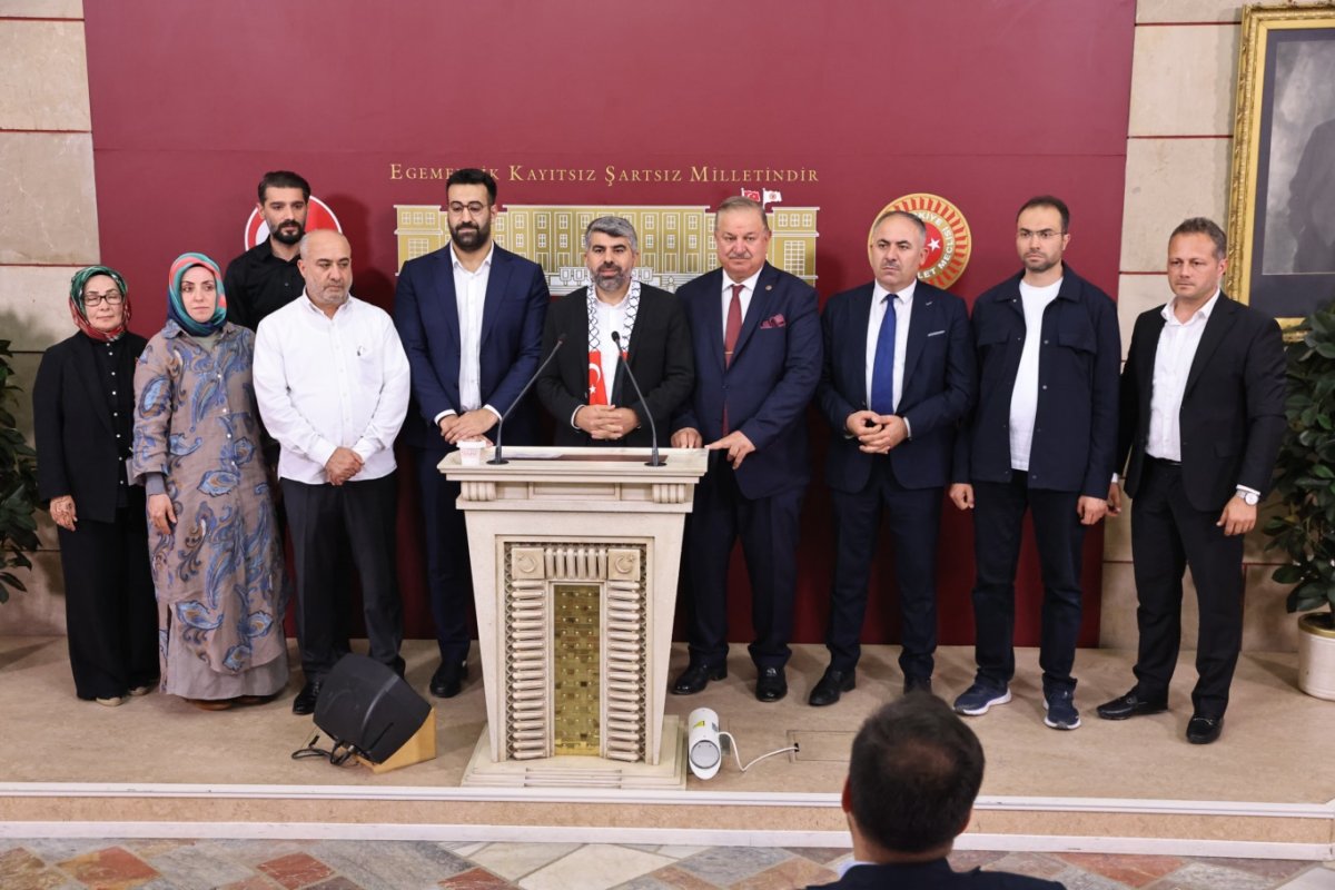 HÜDA PAR Milletvekili Dinç: Gazze Küresel Vicdan Yürüyüşü çığ gibi büyümeli