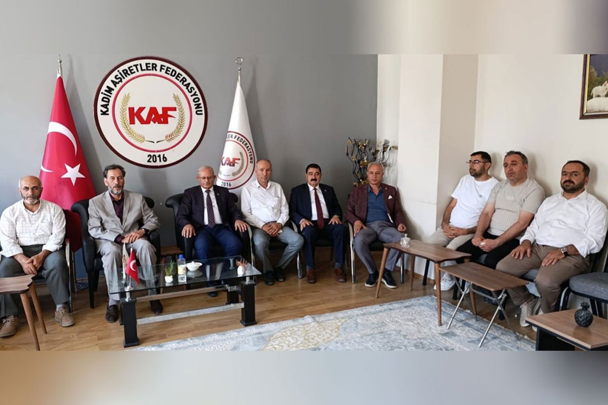 Banga Heq Dergisi yazarlarından Kadim Aşiretler Federasyonu'na ziyaret