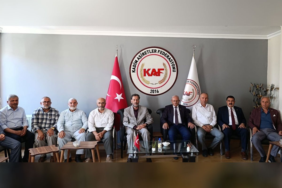 Banga Heq Dergisi yazarlarından Kadim Aşiretler Federasyonu'na ziyaret