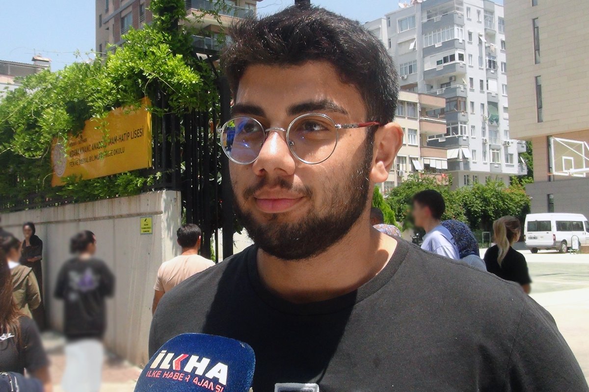 TYT’ye giren gençler sınav heyecanını paylaştı