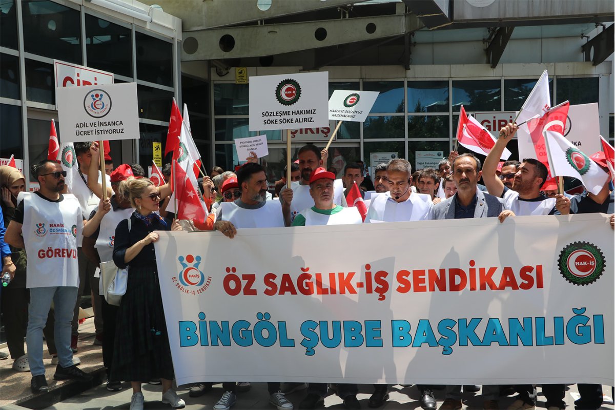 Bingöl’den toplu sözleşme çağrısı