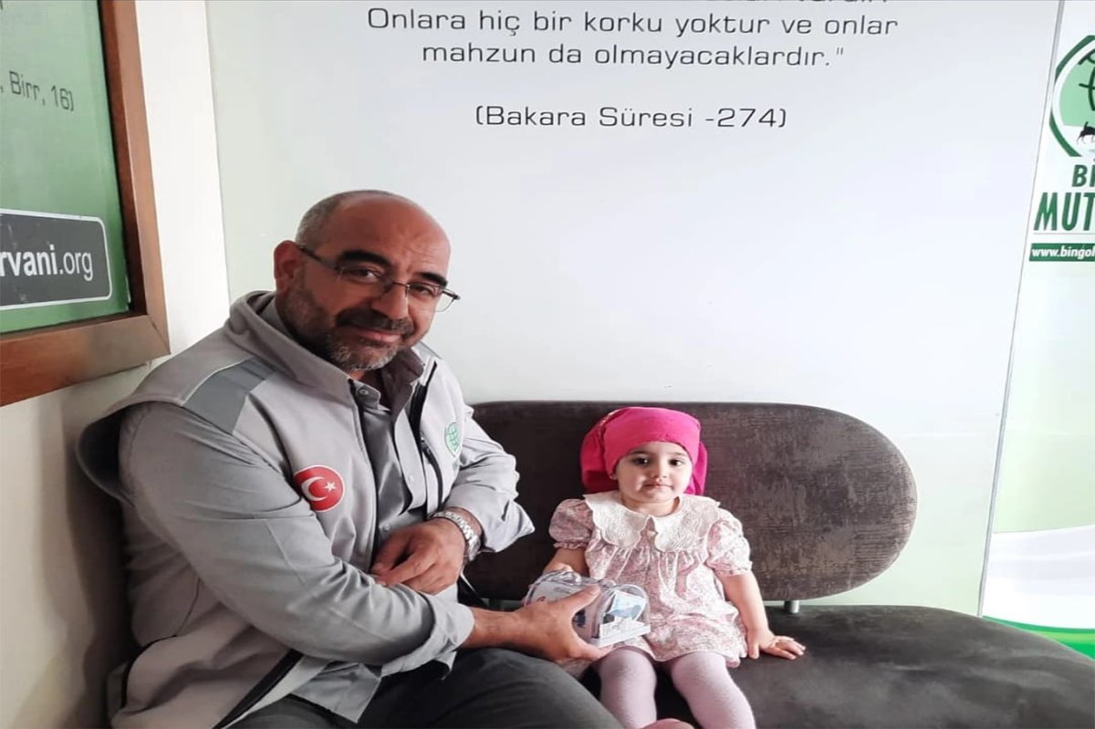 Minik yüreklerden Gazze için duyarlı davranış