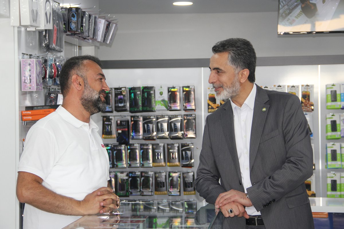 HÜDA PAR'dan Bingöl'de esnaf ziyareti