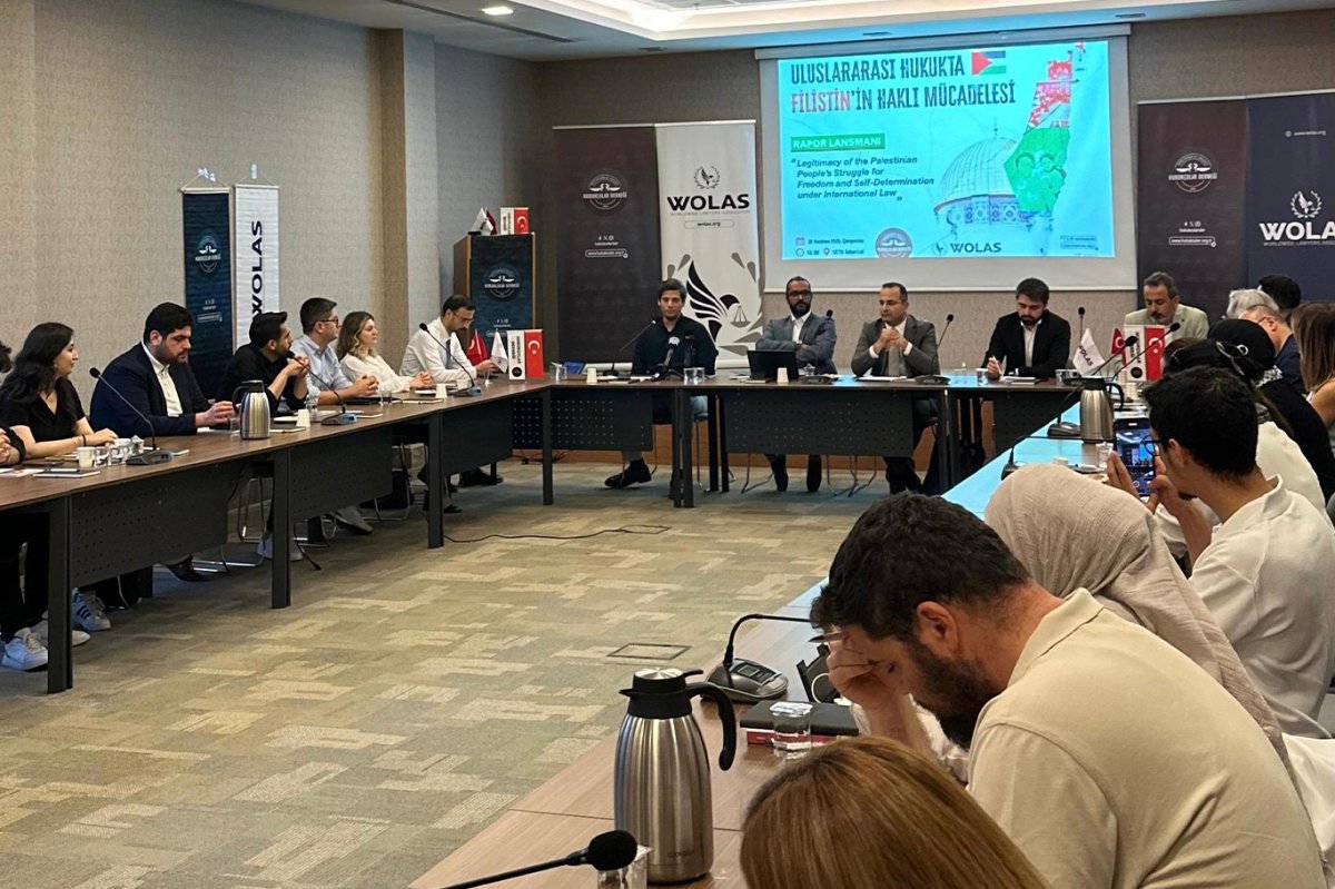 Hukukçulardan Filistin'in özgürlük mücadelesine destek raporu