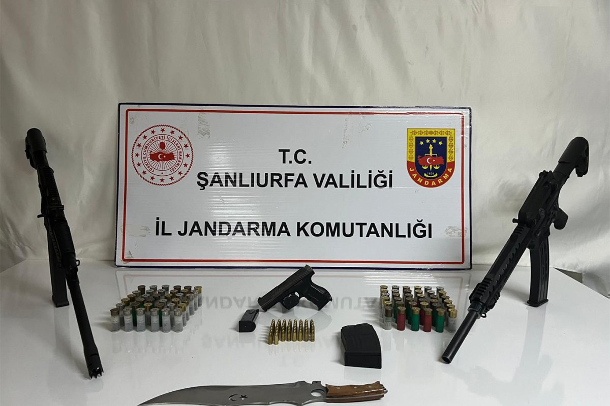 Şanlıurfa'da ruhsatsız silah operasyonu: 5 kişi gözaltına alındı