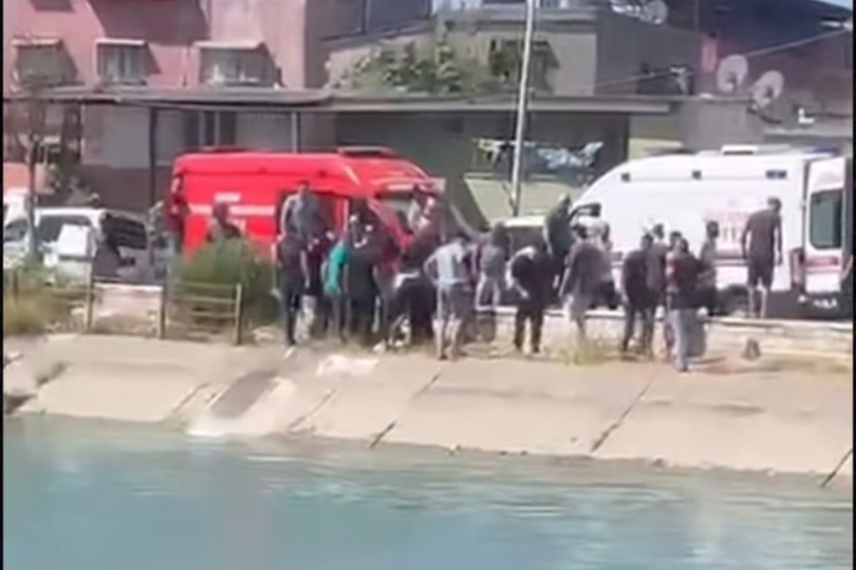 Yeğenini kurtarmak isterken kanalda boğularak hayatını kaybetti