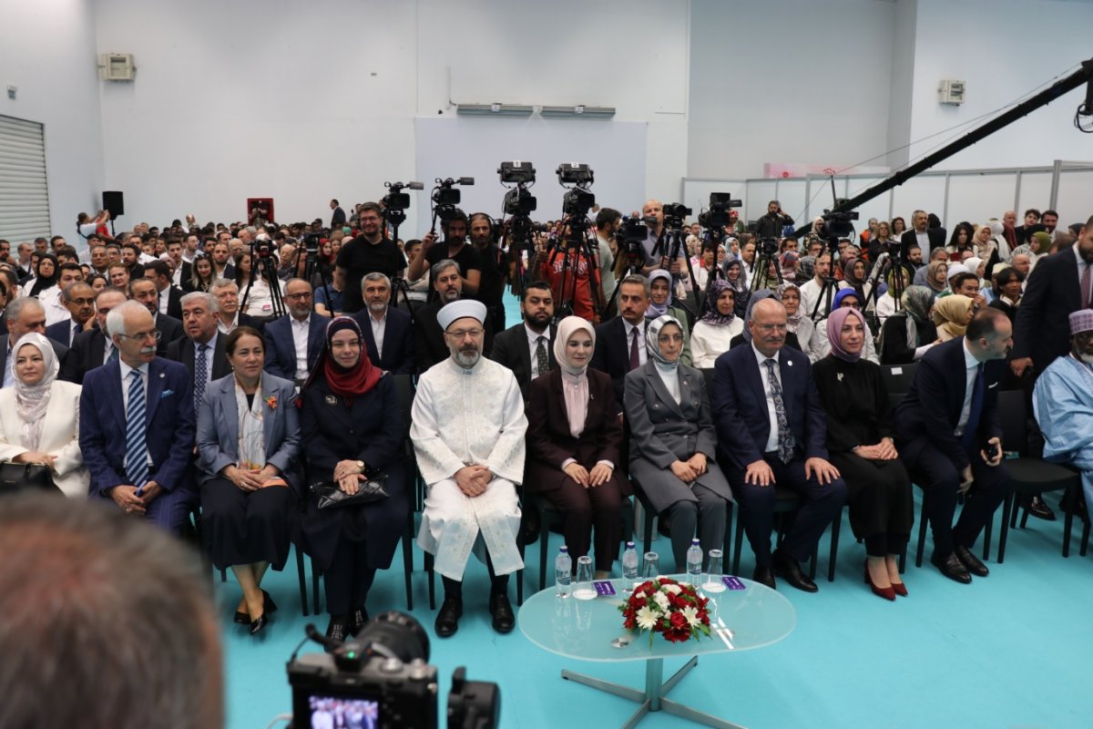 Aile ve İyilik temalı Uluslararası Aile Fuarı açıldı