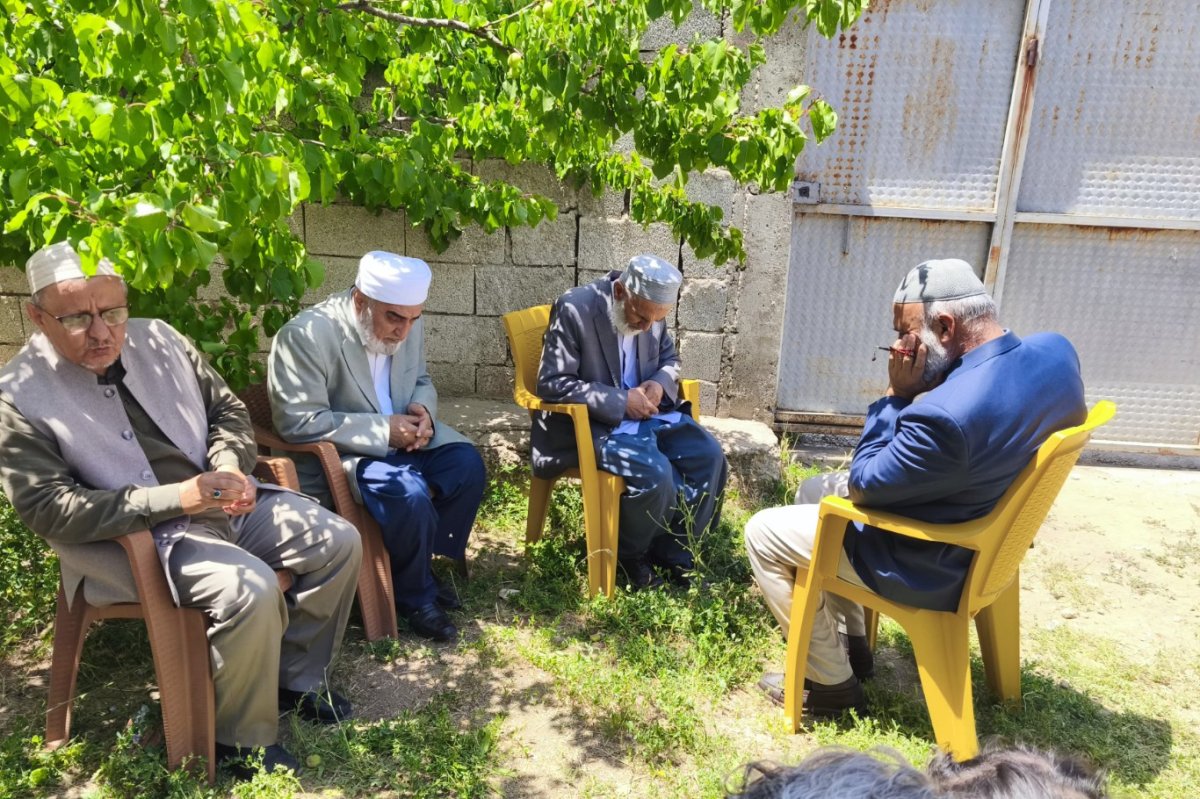 İTTİHADUL ULEMA’dan hayatını kaybeden müderris Hasar’ın ailesine taziye ziyareti