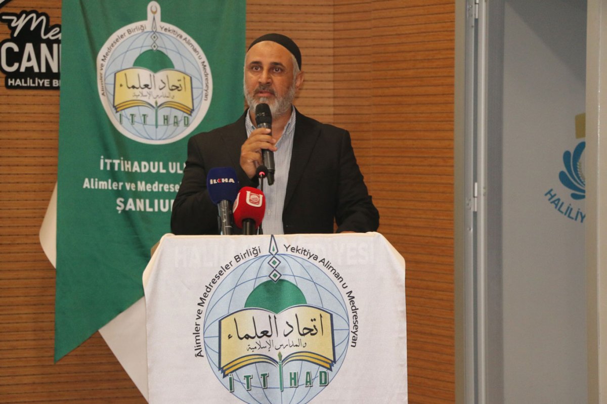 Şanlıurfa'da İTTİHADUL ULEMA'nın icazet merasimi düzenlendi