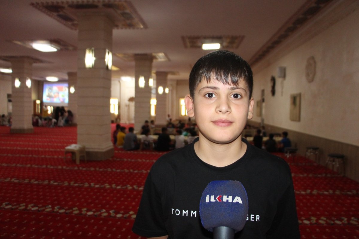 Kur’an kursuna katılan çocuklar: Allah’ın evinde Kur’an öğrenmek çok güzel bir his