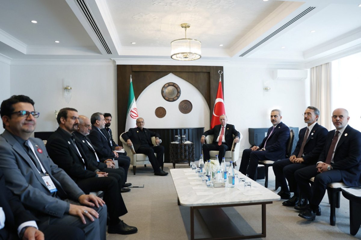 Cumhurbaşkanı Erdoğan, İran Cumhurbaşkanı Pezeşkiyan ile görüştü