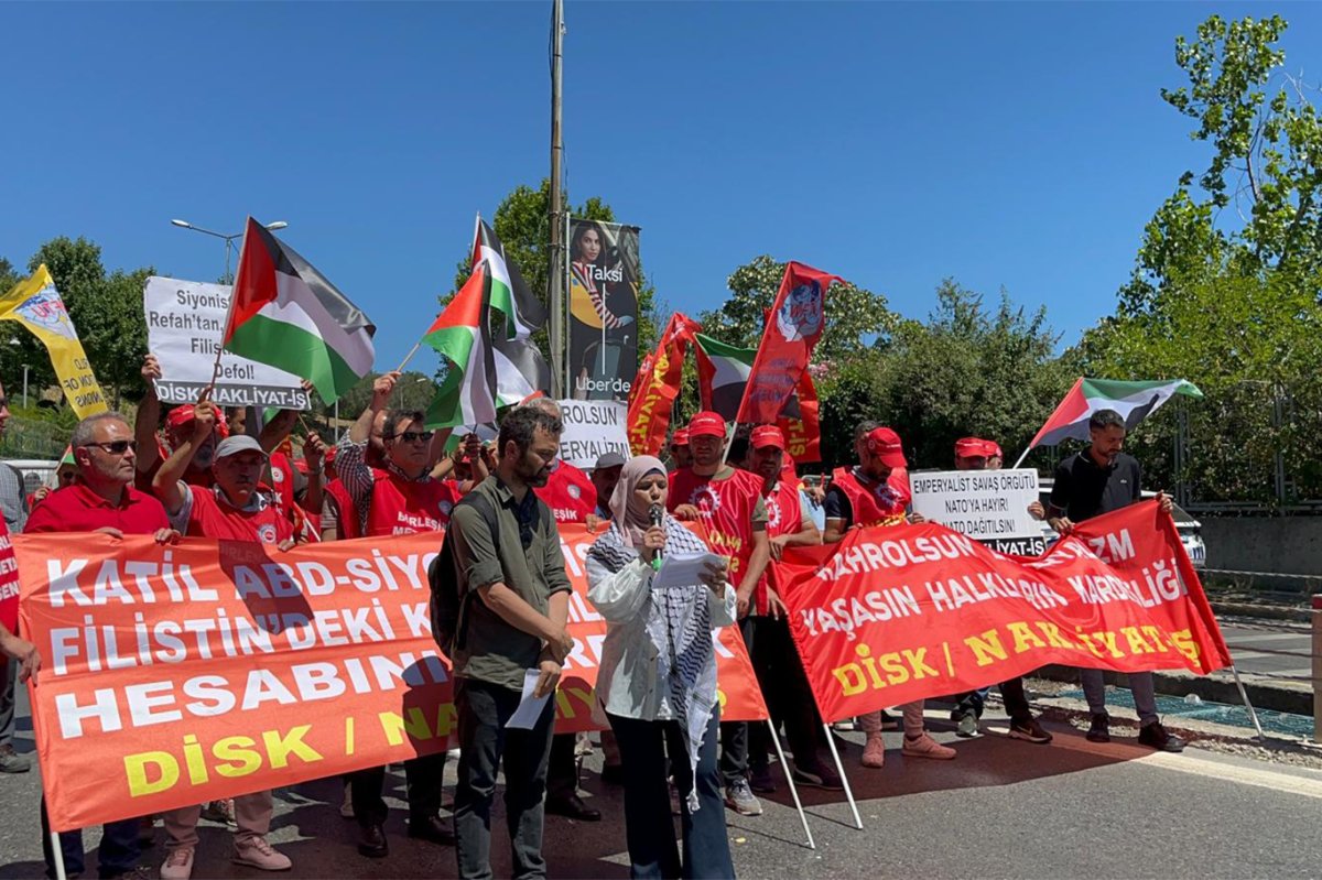 İşgal rejimi ve ABD İstanbul'da protesto edildi