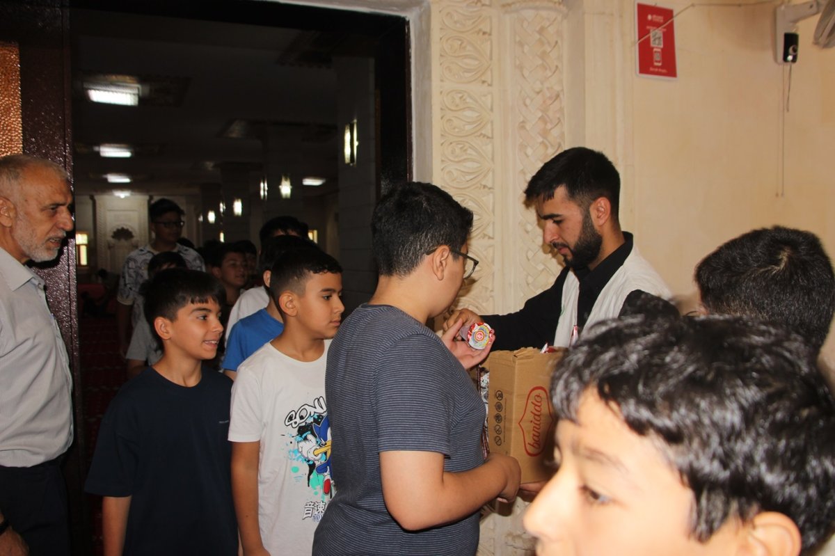 Mardin Umut Kervanı’ndan Kur’an Kursu öğrencilerine dondurma ikramı