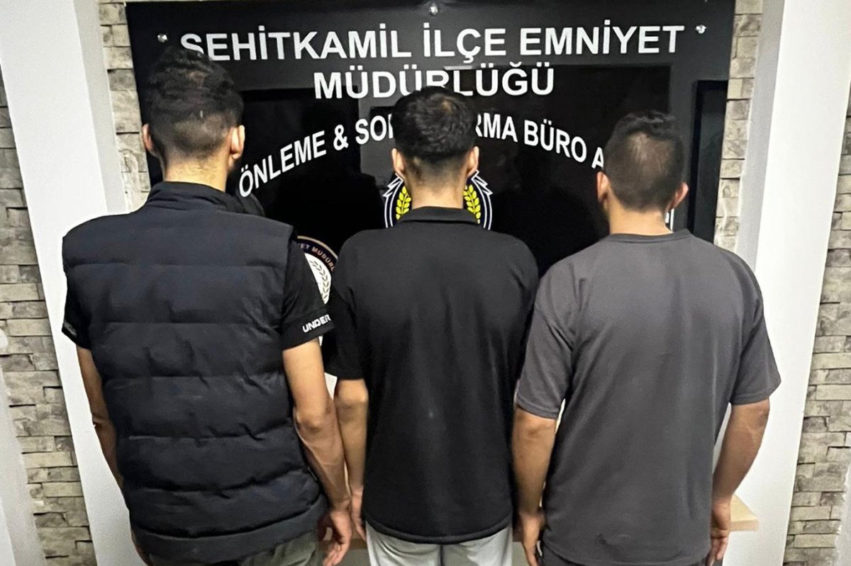 Gaziantep'te ruhsatsız silah operasyonu: 7 gözaltı