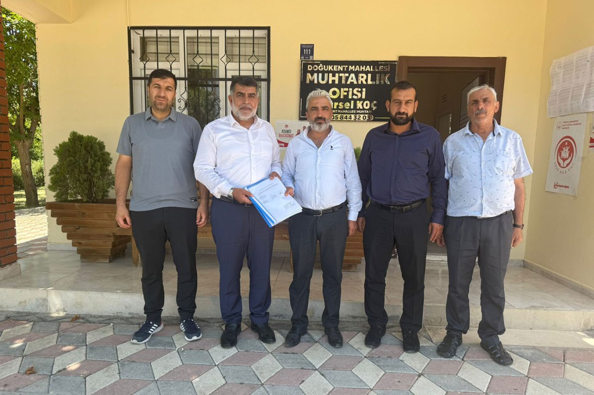 HÜDA PAR Elazığ İl Teşkilatı mahalle muhtarları ve esnafla bir araya geldi