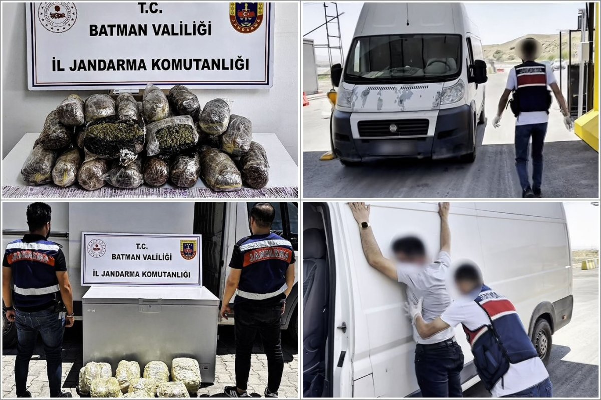 Batman'da 15 kilo skunk ele geçirildi: Bir kişi tutuklandı